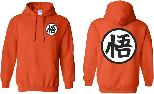 Miniatura 3 de ALLNTRENDS Sudadera con capucha con símbolo de entrenamiento 2022 Cool Graphic Top, Naranja