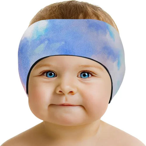 Miniatura 19 de HeySplash Diadema de natación, tapones para los oídos de natación, banda para los oídos de nadador, tapones para los oídos para niños, protector