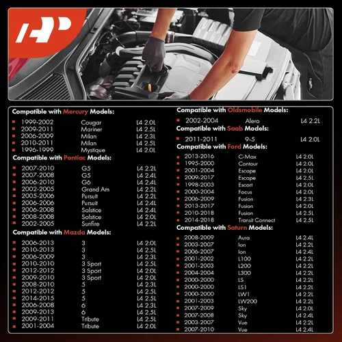 Miniatura 3 de A-Premium 4 bujías de platino iridio 4344 compatibles con Mazda 3, 5, 6 y Ford Fusion y Chevrolet Colorado y Buick Verano y Saturn Sky, 2.0L-2.9L