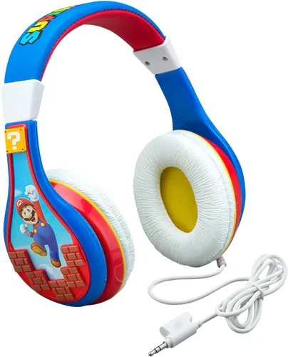 Miniatura 10 de eKids Spiderman - Auriculares para niños, diadema ajustable, sonido estéreo, conector de 0.138 in, auriculares con cable para niños, auriculares