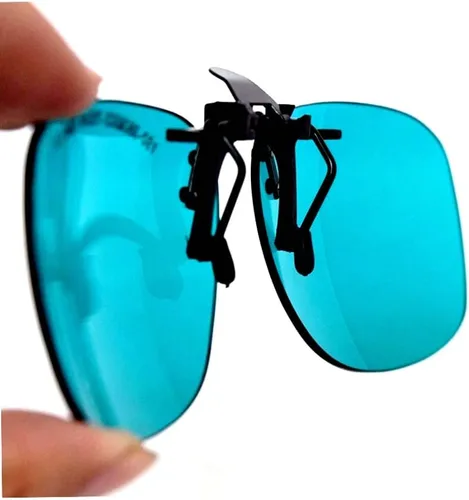 Miniatura 2 de EP-2 190nm-380nm & 600nm-760nm OD4+ OD5+ CE Amplio Espectro de Absorción Continua Láser Gafas de Clip en Gafas de Seguridad con Estuche