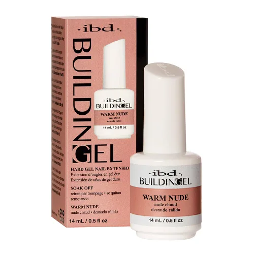 Miniatura 9 de IBD Gel de construcción, extensión de uñas de gel duro, apenas desnudo, remojo, fortalecedor de uñas, 0.5 onzas líquidas