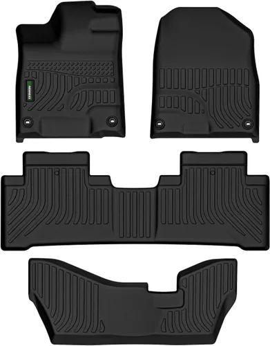 Miniatura 93 de ANBINGO® Alfombrillas de Piso para 2024 2025 CX-90 y CX90 PHEV (Híbrido Enchufable) 6 y 7 Asientos 2da Fila Asiento de Capitán o Asiento Tipo Cubo