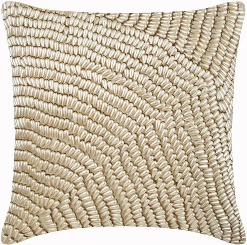 Miniatura 11 de The HomeCentric Funda de almohada color crema para sofá, funda de almohada moderna de 12 x 12 pulgadas, funda de almohada cuadrada de satén, funda