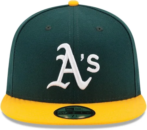 Miniatura 3 de New Era Gorra ajustada para hombre 5950 Oakland Athletics Home