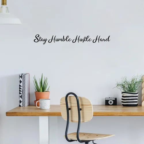 Miniatura 6 de Zonon 5 hojas de calcomanías de pared con citas inspiradoras para despegar y pegar, calcomanías de pared motivacionales positivas para sala