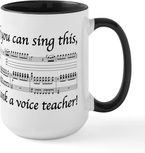 Miniatura 11 de CafePress Taza de café de cerámica para profesor/matemáticas inglesas, taza de té de 15 onzas