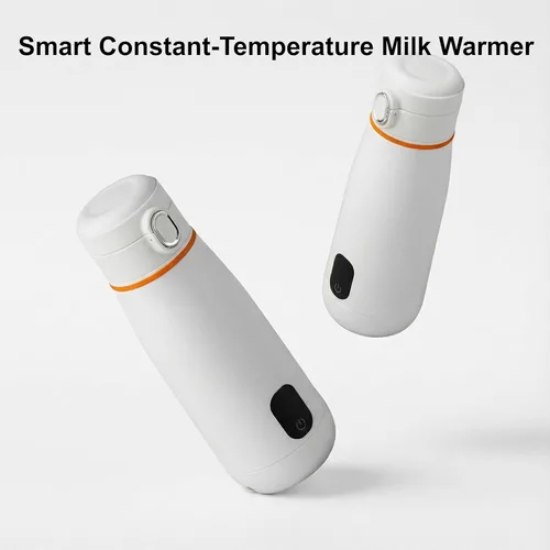Miniatura 6 de Hervidor eléctrico portátil de acero inoxidable de 11.8 fl oz, caldera de agua caliente pequeña con calefacción inalámbrica para viajes, camping
