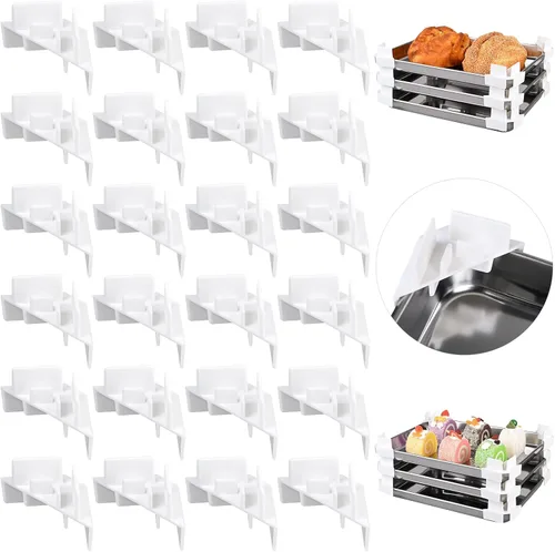 Miniatura 2 de VAIPI Apiladores de bandejas para cosecha, accesorios para secadora de congelación adecuada compatibles con bandejas de cosecha derecha, soporte