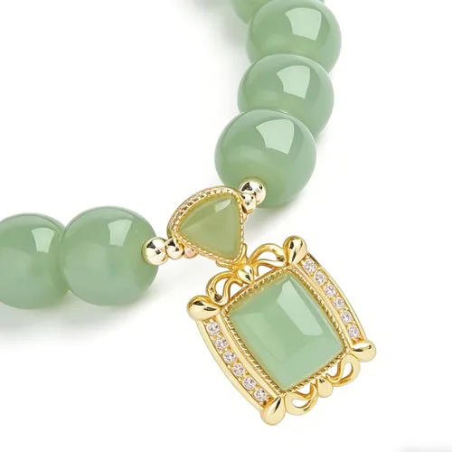 Miniatura 3 de Pulsera de la suerte para mujeres y hombres, juego de pulseras coloridas de cuentas de ágata retro, energía positiva, protección y buena fortuna