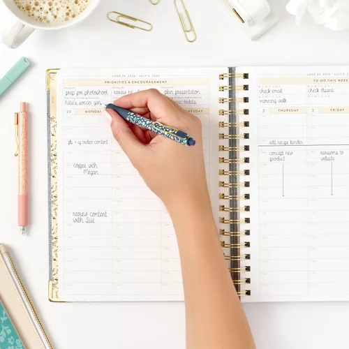 Miniatura 6 de PPP Work Planner 2026-2027 12-Month Weekly Calendar (Start Monday) Vertical Weekly Layout Monthly Review Pages Budgeting & Goal Tracker