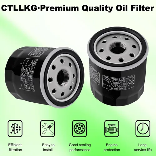 Miniatura 7 de 49065-0724 Filtro de aceite 49065-7010 Reemplazo para Kawasaki FJ180V FX850V FX801V FX751V FX921V FH721V FX1000V FH680V FH381V FH601V FH601D FH77