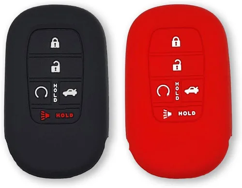 Miniatura 7 de Autobase Funda de silicona para llavero Honda Civic Accord HR-V CR-V Pilot Sport SI EX EX-L Touring 2022 2023 2024 2025 2026 Funda de protección