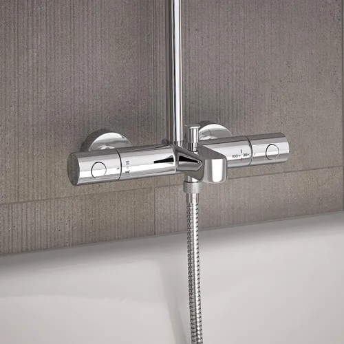 Miniatura 11 de GROHE 26177002 Euphoria 260 - Sistema termostático de baño/ducha, 1,75 gpm, cromado Starlight