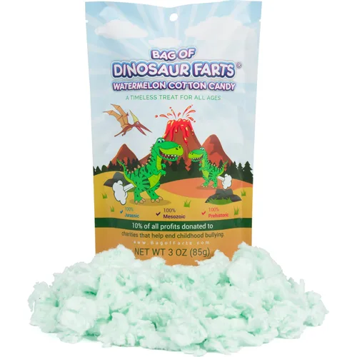 Miniatura 6 de Bolsa de Gases de zombie, caramelo de algodón divertido para todas las edades, Regalo de mordaza único para amigos, chica de cumpleaños, niño
