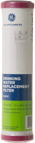 Miniatura 5 de GE Filtro básico de repuesto para sistema de agua potable de una sola etapa, se adapta al sistema de filtración debajo del fregadero GX1S01R