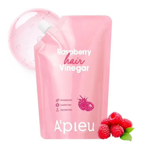 A’PIEU Vinagre de Frambuesa para el Cabello [Recarga] - Limpieza Profunda del Cuero Cabelludo y Desintoxicación para Cuero Cabelludo Graso,