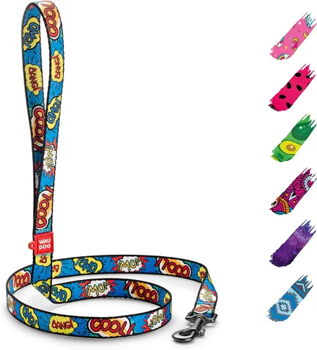 Miniatura 8 de WAUDOG Correa de nailon para perro, 4 pies, fuerte y resistente para perros y cachorros grandes y medianos