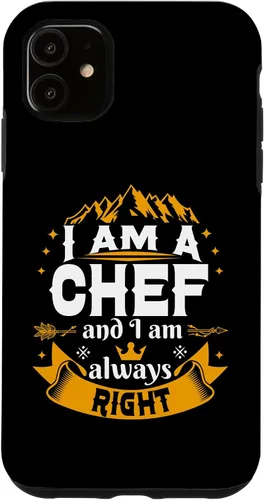 Miniatura 5 de iPhone 15 Chef Always Right For Men Unique Ideas Cooking Cook Case