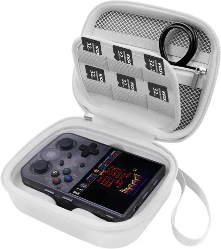 Miniatura 8 de BliFulde Carrying Case for RG353V/ RG353VS Handheld Game Console, Custom-Insert Handheld Emulator Retro Game Holder Organizer, Portable Game Player