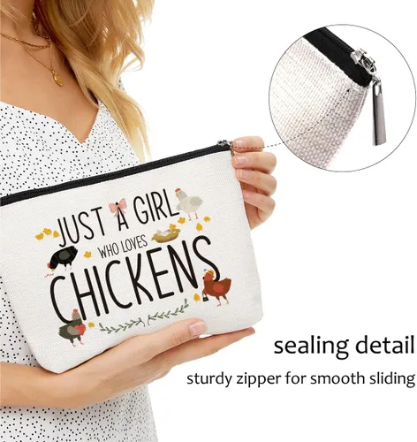 Miniatura 6 de Blue Leaves Bolsa de maquillaje, regalos de mar, regalos para amantes, mujeres, niñas, divertidas ideas de regalo de cumpleaños de Navidad para 1