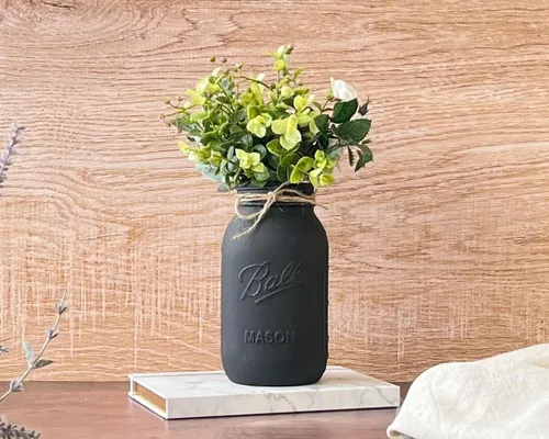 Miniatura 7 de Centros de mesa de tarro de masón, centros de mesa rústicos para baby shower, centros de mesa de boda, despedida de soltera, cumpleaños, decoración