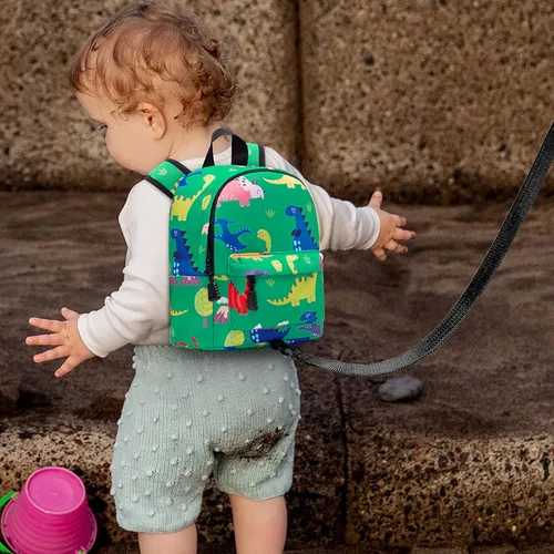 Miniatura 6 de Accmor - Mochila para niños pequeños con correa de muñeca anti-pérdida, lindo arnés para caminar para niños pequeños, mantiene a los niños cerca