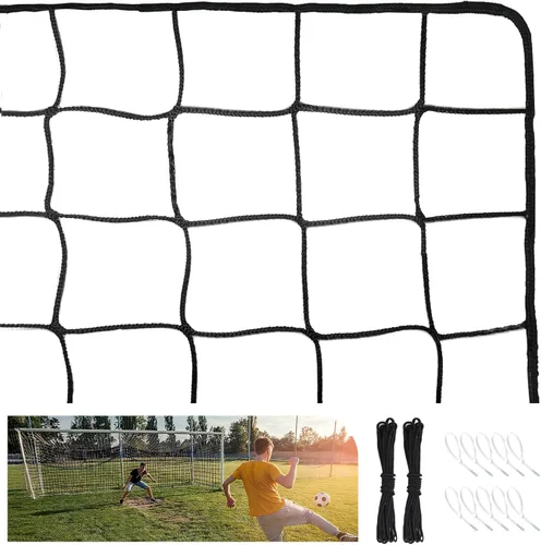 Red de fútbol para patio trasero, redes de fútbol abiertas para niños, red deportiva para entrenamiento de práctica de fútbol, baloncesto, hockey,