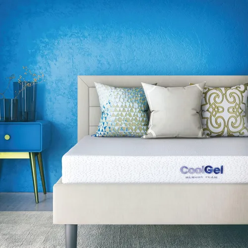 Miniatura 24 de Cool Gel Classic Brands - Colchón de espuma viscoelástica refrescante de 14 pulgadas, con 2 almohadas, certificación CertiPUR-US, en caja