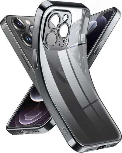 Miniatura 173 de Supdeal Funda transparente para iPhone 13 Pro, no amarillea, protección de cámara, probada en caídas de grado militar, transparente, a prueba