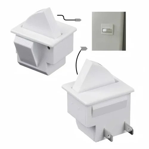 Miniatura 6 de Interruptor de luz de puerta de refrigerador de 2 pies para GE Whirlpool, Maytag, Admiral, Amana ((2PCS)
