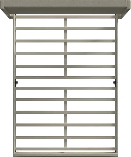 Miniatura 6 de Glenwillow Home MCM - Marco de cama con plataforma tapizada, botón con ribete de cabeza de clavo, respaldo de ala, base de colchón, no necesita Beige