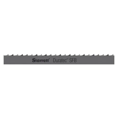 Miniatura 7 de Starrett Duratec – Hoja de sierra de banda SFB, acero al carbono, diente regular, juego de rastrillo, rastrillo neutral, 12', 1
