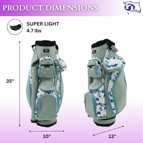 Miniatura 2 de RJ Sports Paradise - Bolsa para carrito de golf para mujer