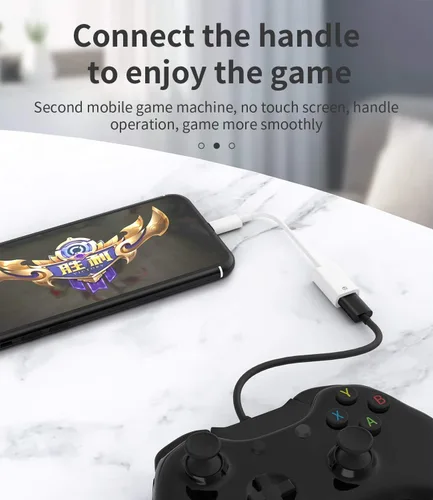 Miniatura 4 de Adaptador Lightning macho a USB hembra, cable OTG de sincronización de datos compatible con iPhone 13 11 12pro Max Mini XR X XS 8 7 SE Plus