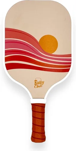 Rally Club Paletas de pickleball para hombres y mujeres | Núcleo compuesto de panal de fibra de carbono | Ligero duradero | Diseño único elegante