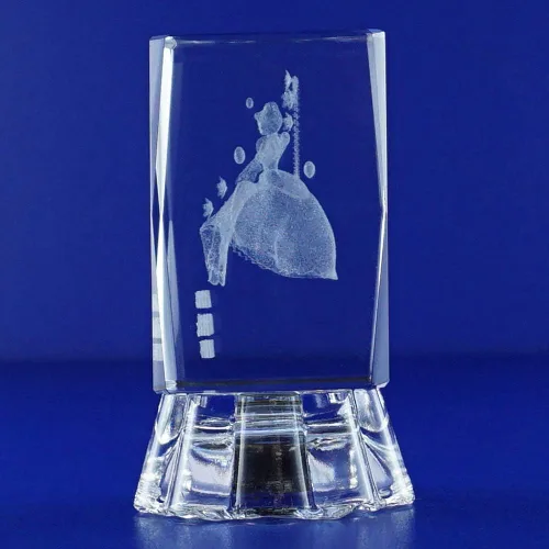 Miniatura 3 de Quinceañera Princess (12 PCS) Mis XV Años Mis Membrillo años Mis 15 años Dulce 16 Personalizar Grabado Láser Personalizado Grabado Cristal Favores