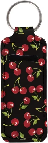Miniatura 39 de Suobstales Chapstick - Llavero con clip en la manga de la bolsa para palillo labial, funda para bálsamo labial, protector de lápiz labial