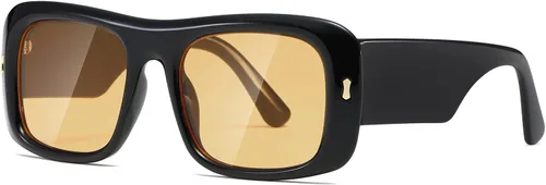 Miniatura 18 de kimorn Gafas de sol para mujeres y hombres, de moda, retro, de los años 90, vintage, Y2K, de gran tamaño, con marco cuadrado, sombras K1337