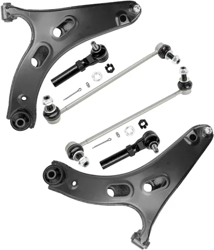Miniatura 209 de Detroit Axle - Kit de extremo delantero para Chrysler 300 Dodge Charge Challenger 2011-2023, 2 brazos de control inferiores traseros 2 rótulas