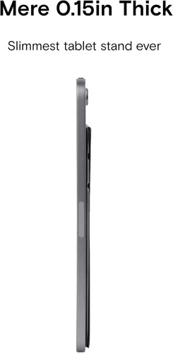 Miniatura 7 de MOFT Soporte delgado invisible para tableta, diseño ajustable y plegable, compatible con tabletas de hasta 7.9-9.7 pulgadas, versión adhesiva, gris