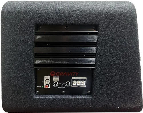 Miniatura 3 de Gravity G8BD2 Dual 8" 1200W Sub Recinto Activo de Coche Subwoofer Compacto Ported