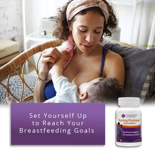 Miniatura 3 de Milkies Fairhaven Health - Suplemento vegetariano posnatal de enfermería para mujeres que amamantan con vitamina D y B, multivitamínico nutritivo