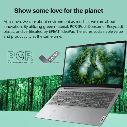 Miniatura 2 de Lenovo IdeaPad 2025 Laptop delgada y ecológica FHD de 15.6 pulgadas, Intel 10-Core i5-1335U (Beat Ryzen 7 7730U), Office 365 para la Web, 8 GB