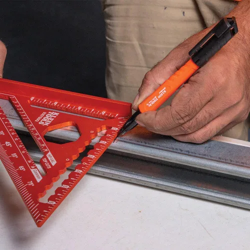 Miniatura 6 de Klein Tools 8610112 Skribes Marcadores Permanentes de Punta Fina, Tinta de Grado Profesional, Marcador Multisuperficie para Sitios de Trabajo