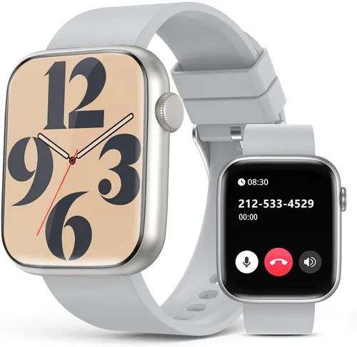Miniatura 9 de EarlySincere Relojes inteligentes para mujer, presión arterial, pantalla táctil completa HD de 1.9 pulgadas, monitor de actividad física con monitor