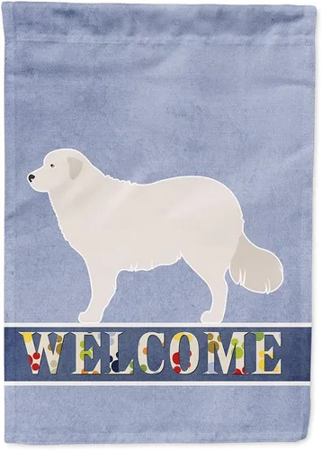 Miniatura 18 de Caroline's Treasures BB8334GF AIDI Bandera de jardín para perro de montaña del Atlas, bandera de buzón azul, bandera decorativa para patio exterior