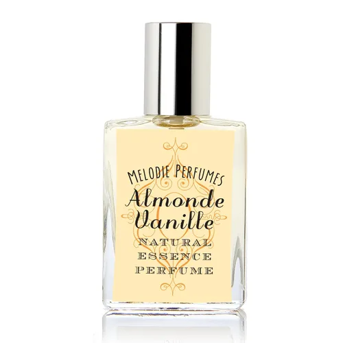 Perfume natural de almendra y vainilla para mujer.Fragancia de aceite esencial. Rollerball 0.5 fl oz. | Natural Almond Fragrance