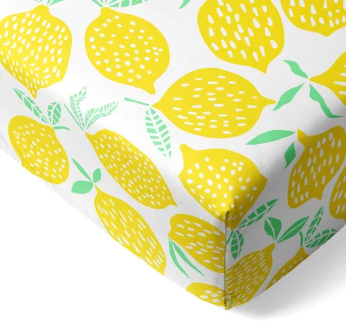 Miniatura 11 de Little Sleepies Sábanas de cuna para bebé, sábanas de cuna de viscosa muy suave de bambú para niños y niñas, sábana de cama para niños, sábana