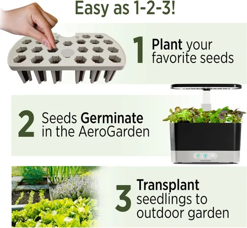 Miniatura 4 de Sistema de plantación inicial AeroGarden para modelos Harvest